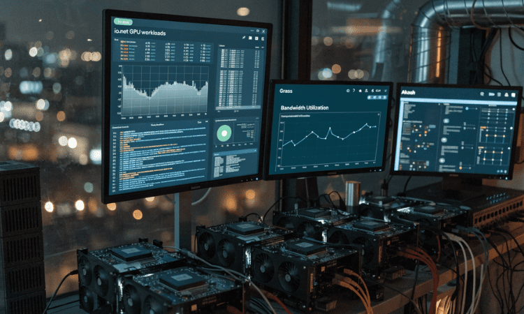 AI compute crypto multi-network decentralized infrastructure operation
