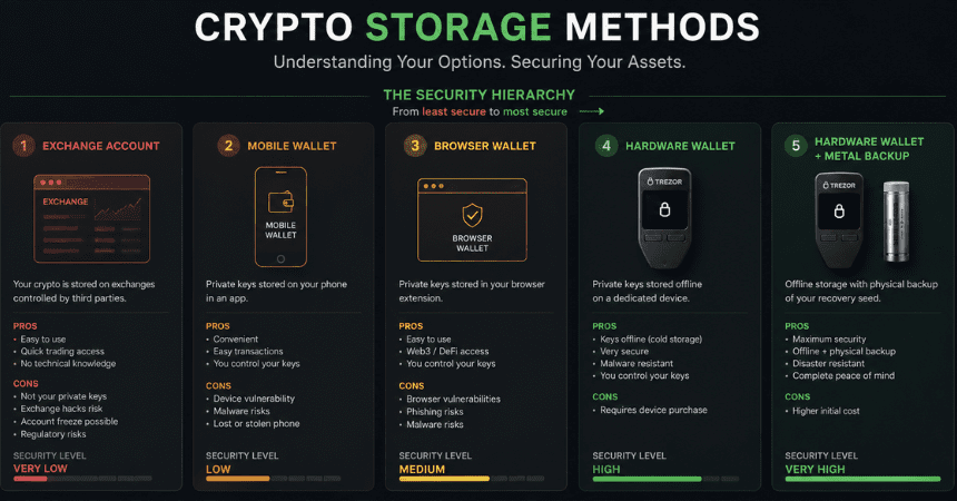 best Trezor wallet compared with exchanges and software wallets