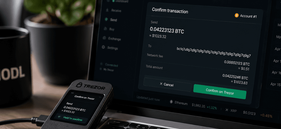 crypto wallet security using dedicated hardware wallet protection