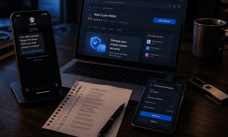 Common cryptocurrency wallet security mistakes to avoid