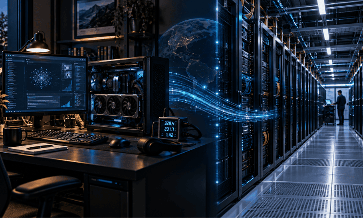 Local AI GPU ownership compared with rented GPU compute